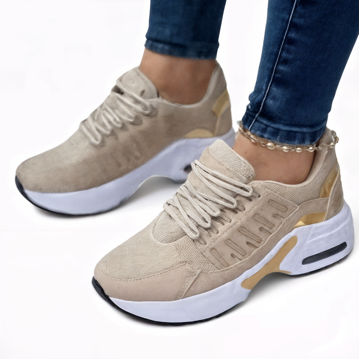 Halkfria ortopediska Arch Support Shoes