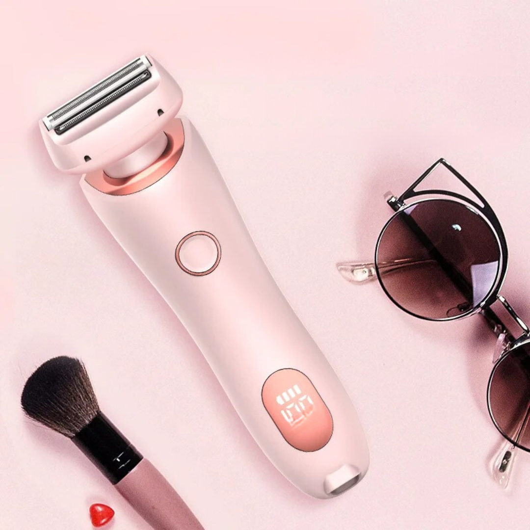 2-i-1 Hårborttagningsepilator | Epilator För Ansikte & Kropp | Smidig Med Display