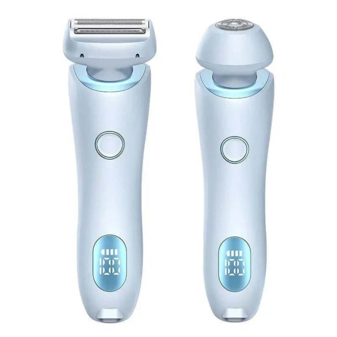 2-i-1 Hårborttagningsepilator | Epilator För Ansikte & Kropp | Smidig Med Display