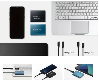Extern SSD 128 TB Kompakt och Snabb