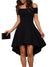 Dam Off-Shoulder Klänning Elegant Silhuett 1