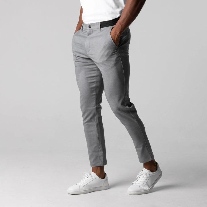 Variant image for Herrbyxor Chinos Slim Fit 100% Bomull Modern Design-6