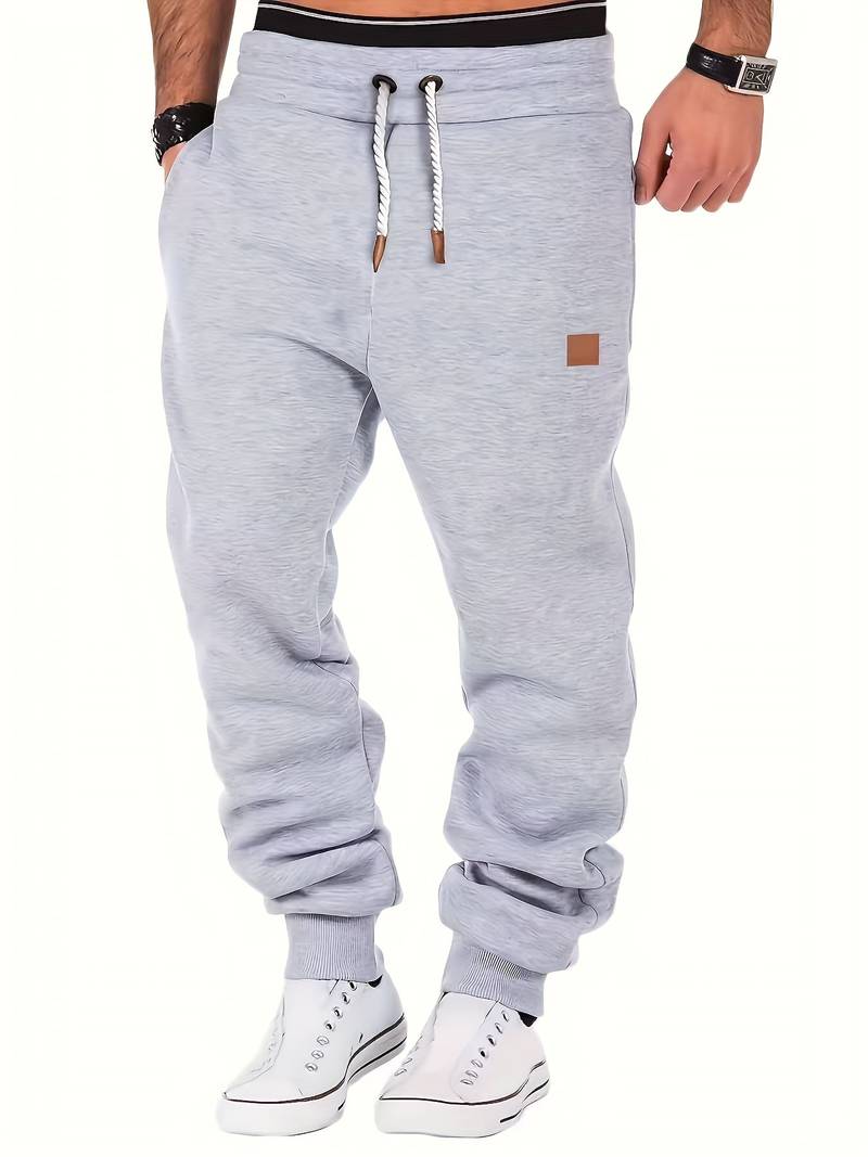 Variant image for Herrbyxor Löst Sittande Casual med Sladddragning 100% Bomull-33