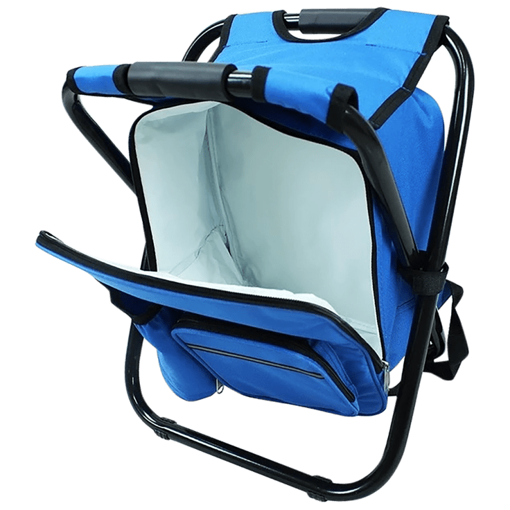 Hopfällbar ryggsäckspall för utomhusbruk