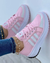 Dam Sneakers Sportig Andningsbar Gummi 3