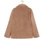 Oversized fluffig fleecejacka för kvinnor
