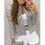 Damer Glamourjacka Spindeldesign Polyesterblandning 3