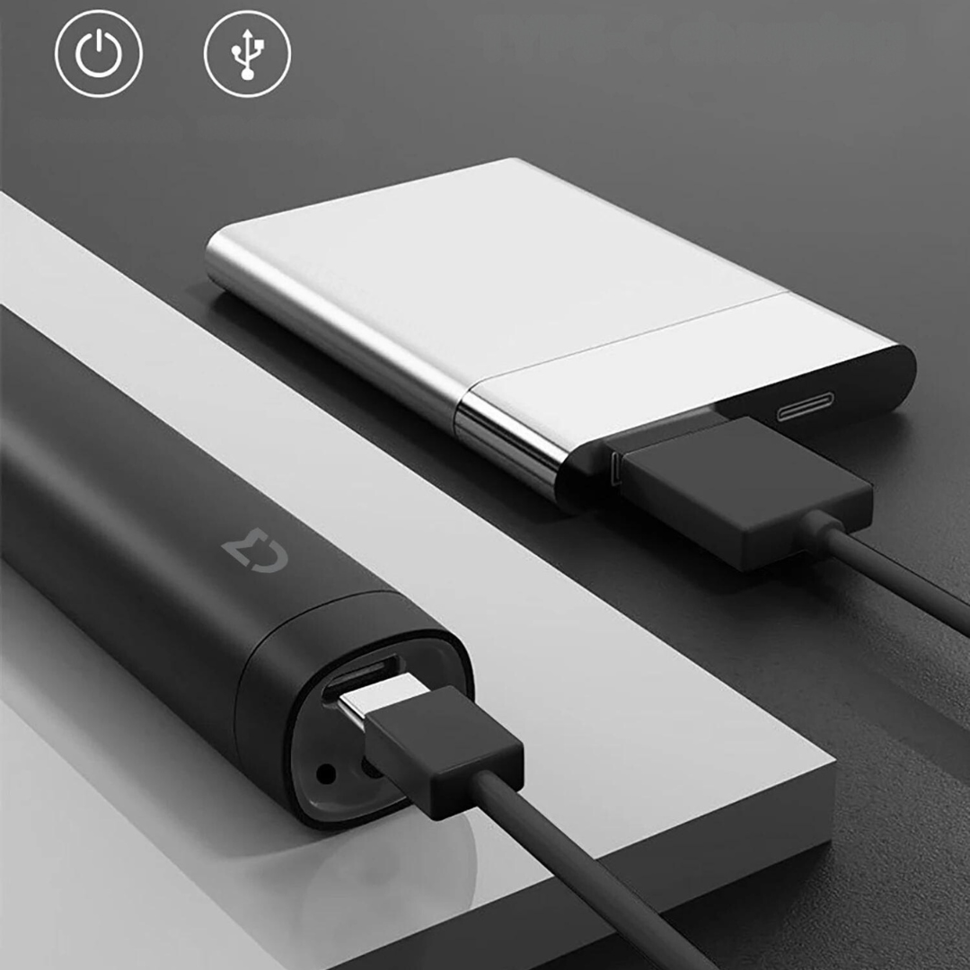 3-i-1 Uppladdningsbar Hårklippare och Rakapparat