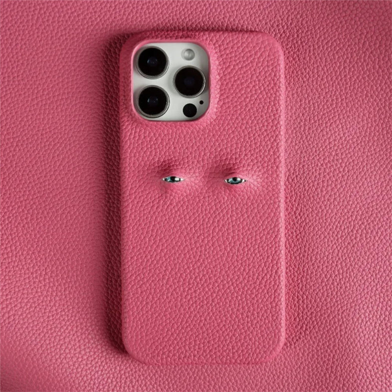 iPhone Fodral i Läder med Texturerat Grepp 3