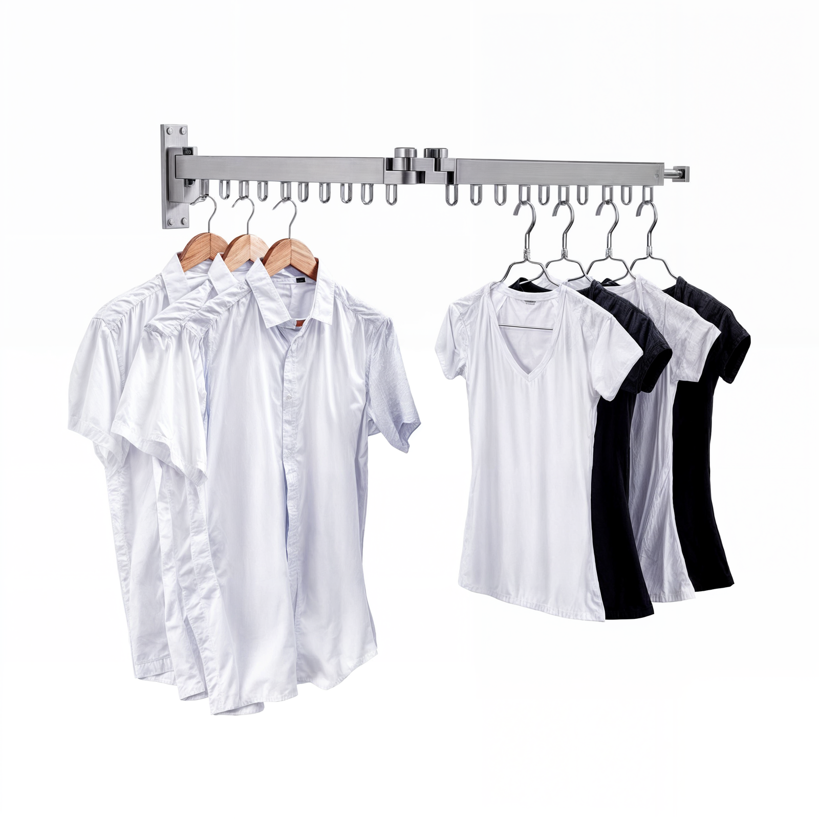 Uppfällbart torkställ för kläder