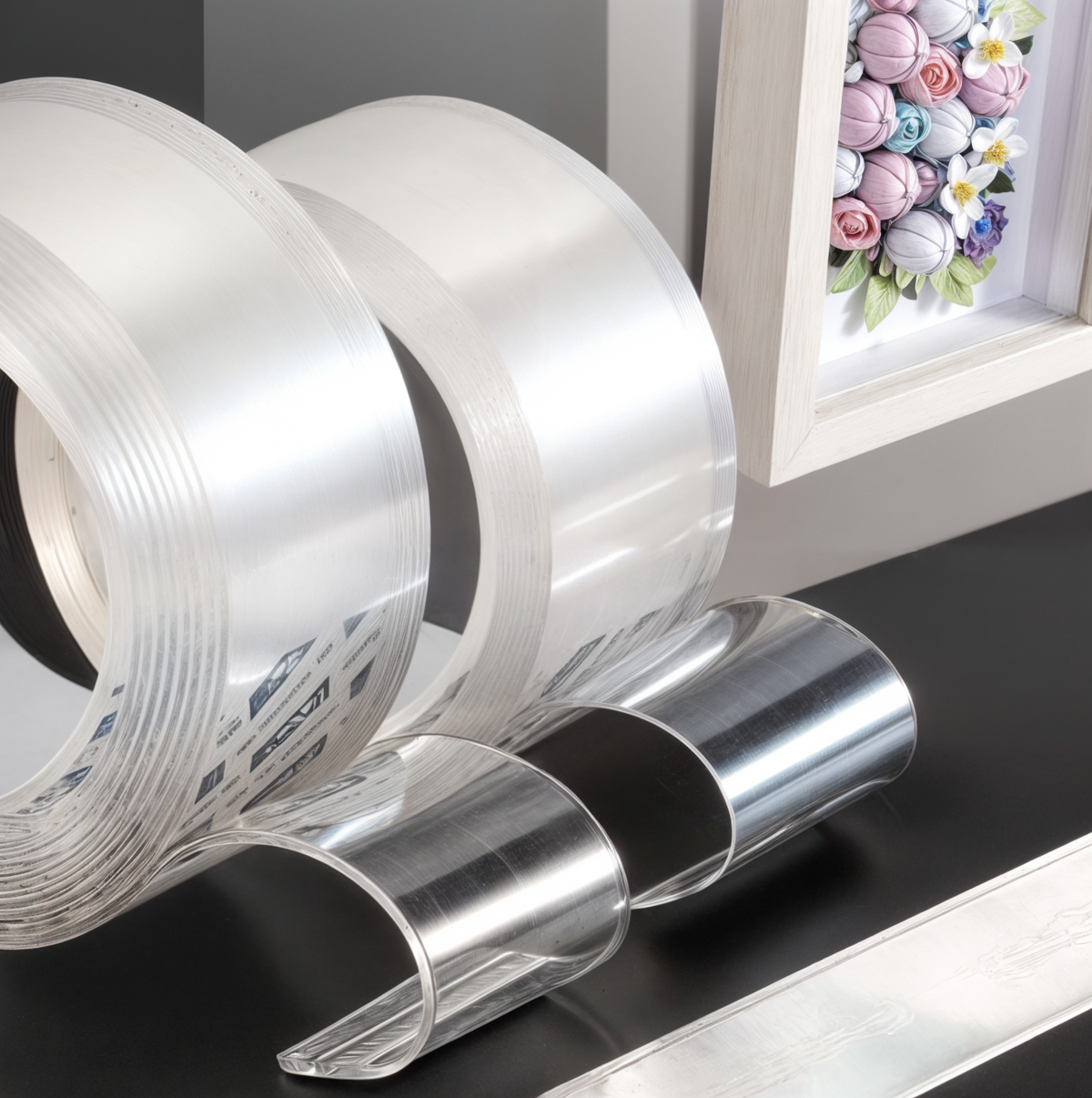 Dubbelsidig dubbelhäftande tejp för tungt arbete