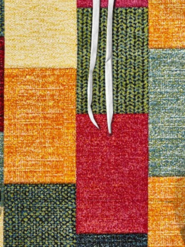 Herren Vinterhuvtröja Modern Design 100% Bomull-2