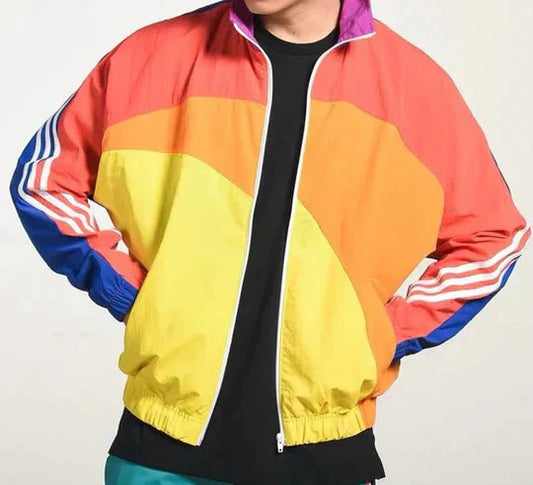 Variant image for Herr Vindjacka Retro Stil Lätt Polyester Vindavvisande-1