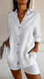 Variant image for Vit Dam Blus Klassisk Krage Mjuk Polyester-89