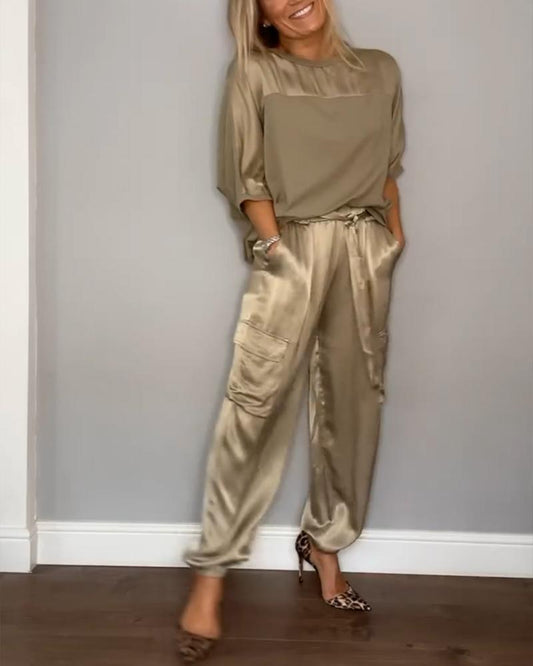 Variant image for Kvinnors Elegant Modern Ensemble 100% Polyester-1