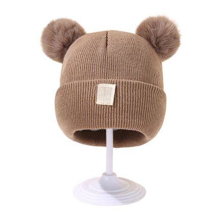 Ullstil Stickad babymössa