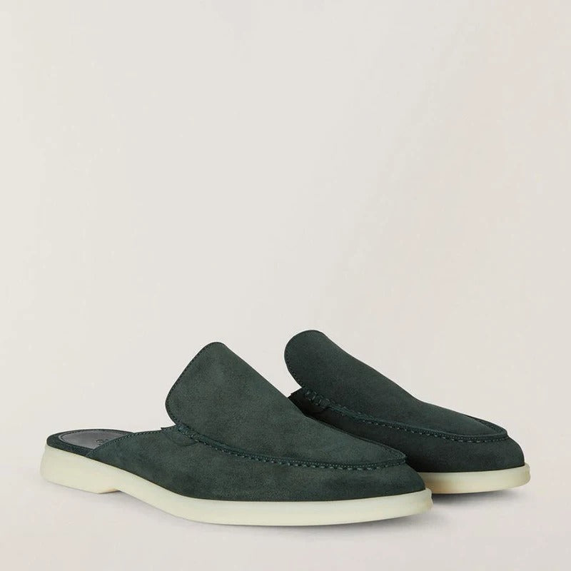 Loafer Slipper i mocka för män