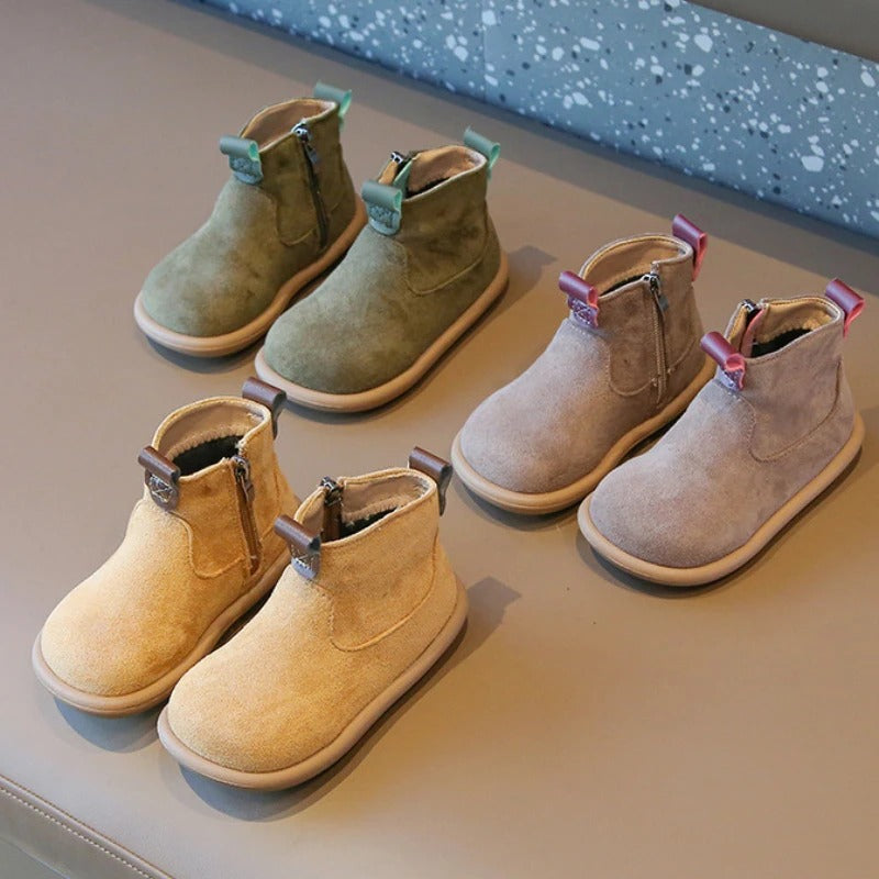 Anti-slip Stövlar i mocka-stil för barn