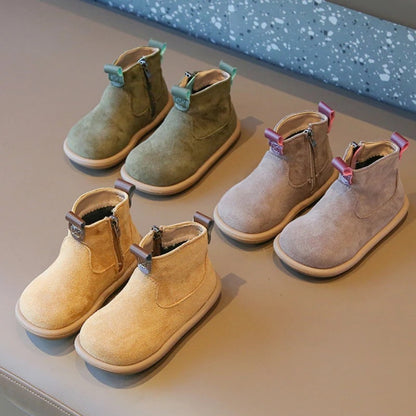 Anti-slip Stövlar i mocka-stil för barn