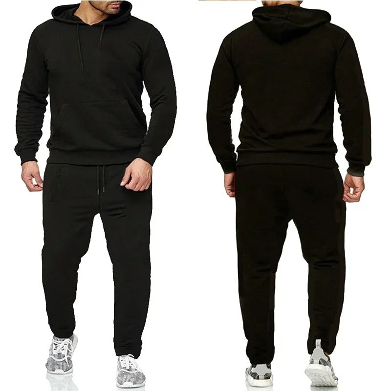 Fitness sweatshirt set för män