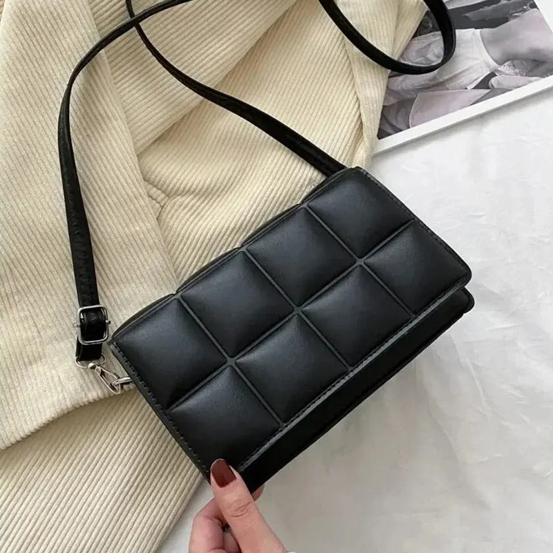 Liten crossbody-väska i Läderstil för kvinnor