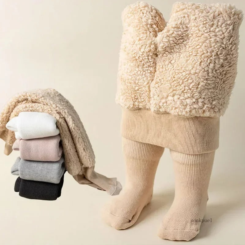Tjocka vintertights för barn