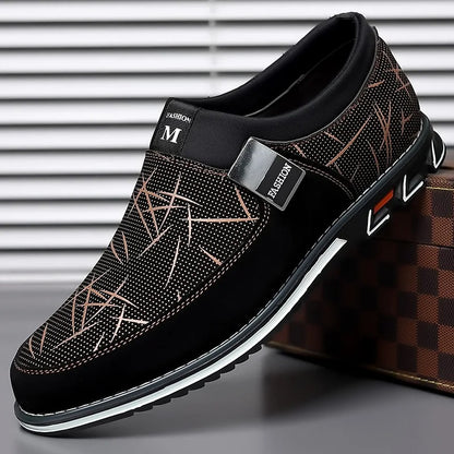 Avslappnade loafers för män