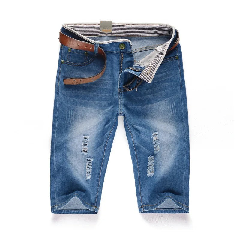 Jeansshorts för män