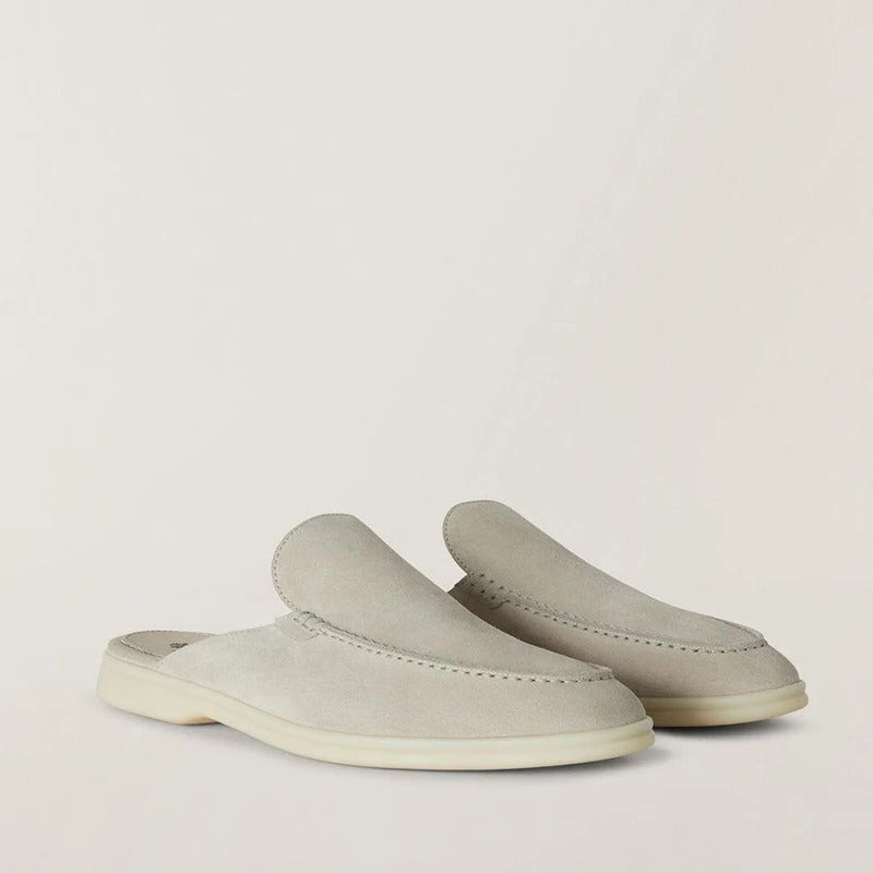 Loafer Slipper i mocka för män