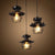 Retro industriell hängande lampa