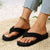 Platta flipflops för kvinnor