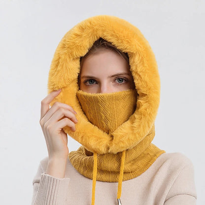 Damstickad Stickad stil Mask Set