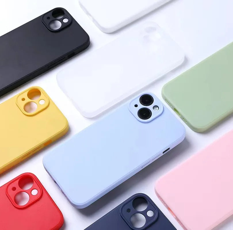 Mjukt bakstycke Silikon iphone fodral