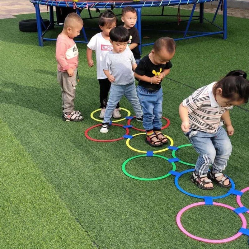 Lattice Jump Ring Set Spel