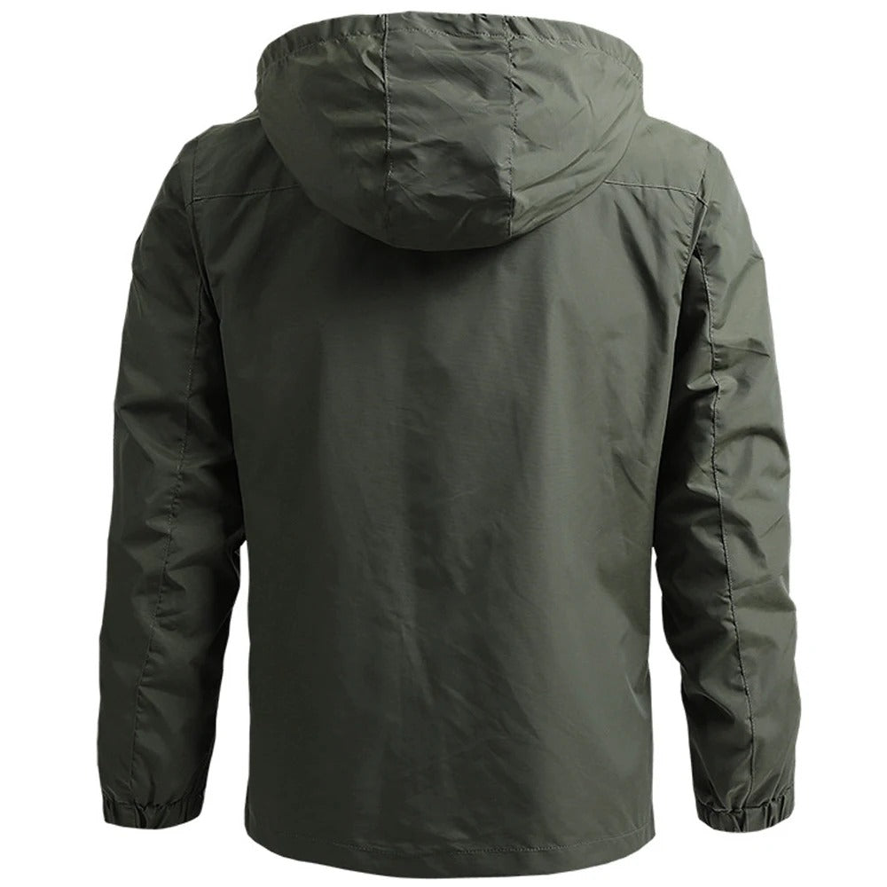 Taktisk windbreakerjacka för män
