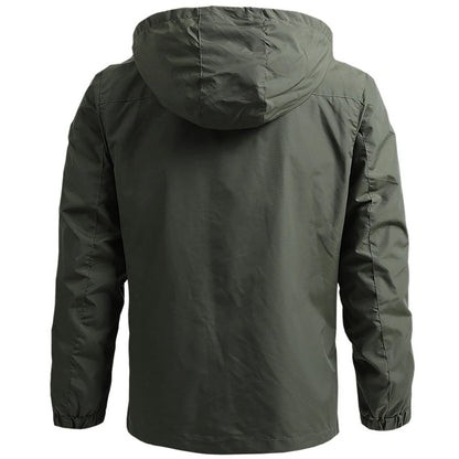 Taktisk windbreakerjacka för män