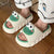Tjock Sole Frog Tofflor