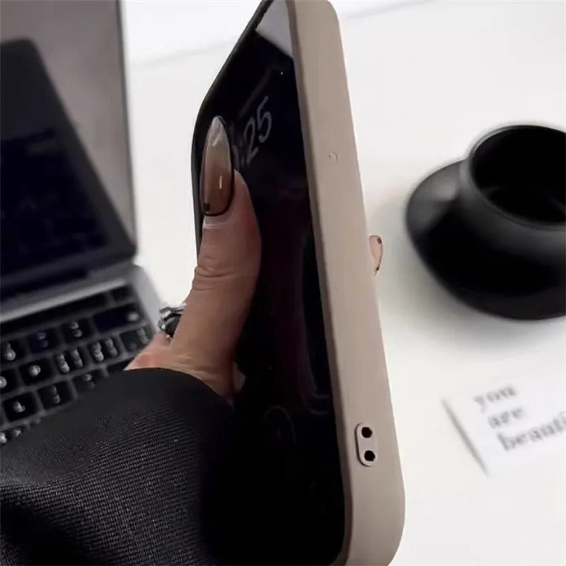 Hjärta Silikon Telefonskal För iPhone