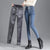 Termiska skinny jeans med hög midja