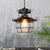 Retro industriell hängande lampa