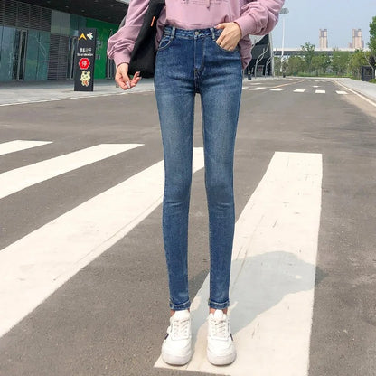 Kvinnors Klassiska Stretchjeans