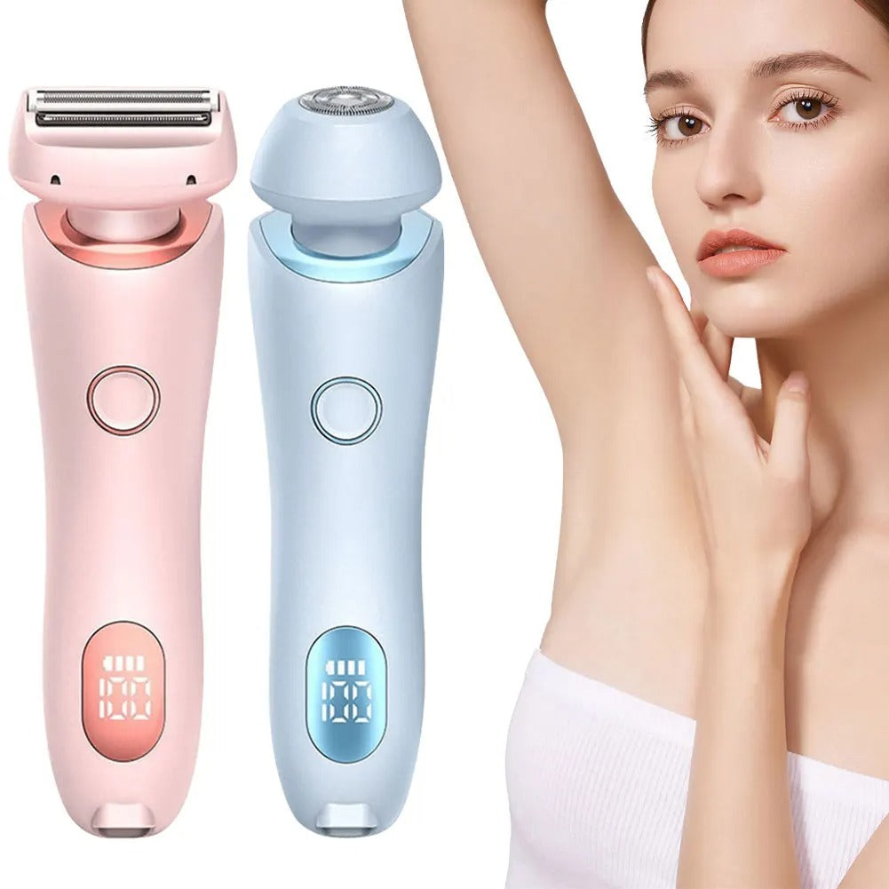 2-i-1 Hårborttagningsepilator | Epilator För Ansikte & Kropp | Smidig Med Display