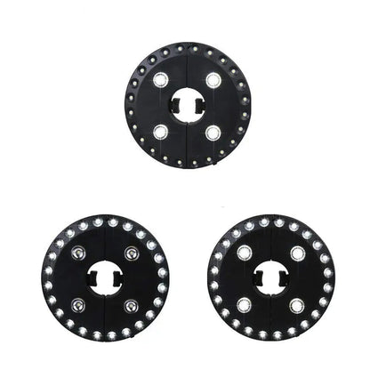 28 LED uteplats paraplyljus