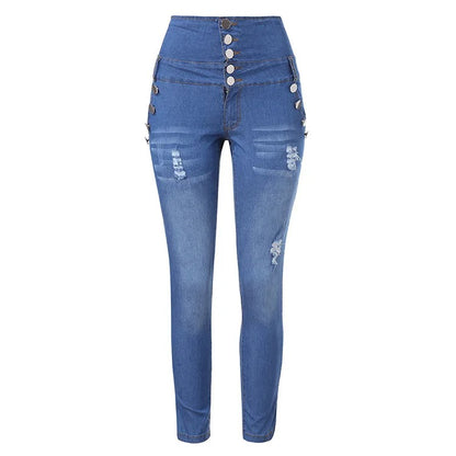 Denimstil Byxor för kvinnor