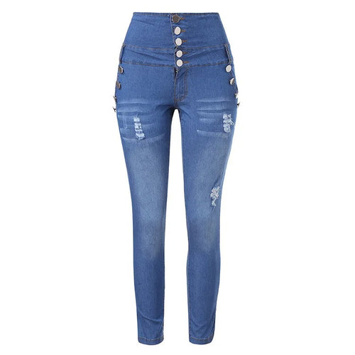 Denimstil Byxor för kvinnor