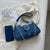 Crossbody-väska i denim för kvinnor