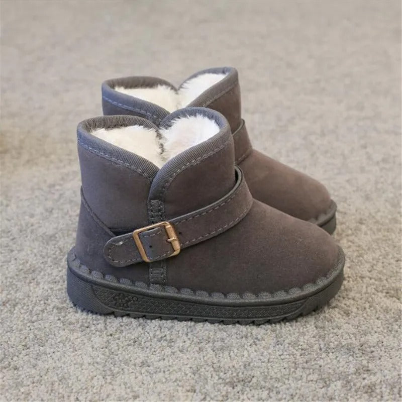 Snöstövlar i bomull för barn