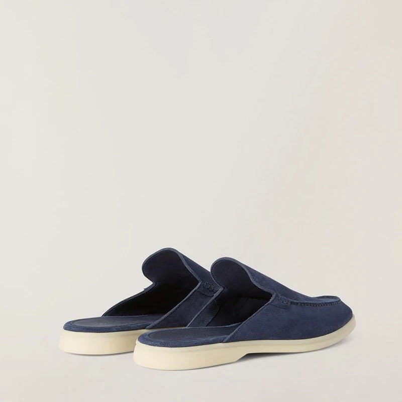 Loafer Slipper i mocka för män