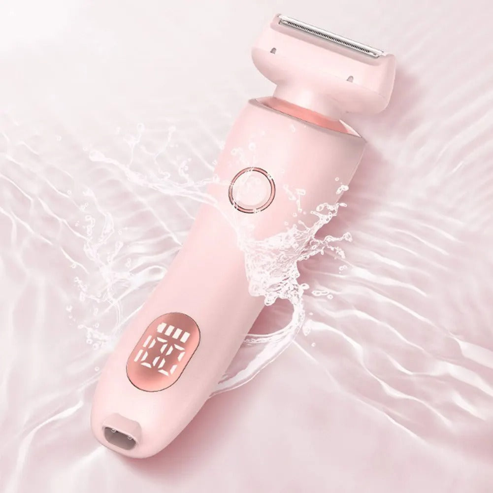 2-i-1 Hårborttagningsepilator | Epilator För Ansikte & Kropp | Smidig Med Display