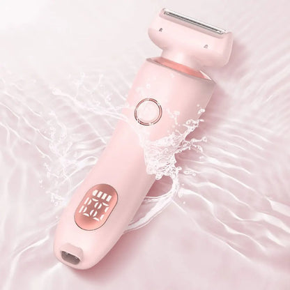 2-i-1 Hårborttagningsepilator | Epilator För Ansikte & Kropp | Smidig Med Display